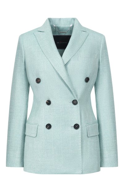Женский жакет из шерсти и кашемира KITON, арт. D46523K0948G