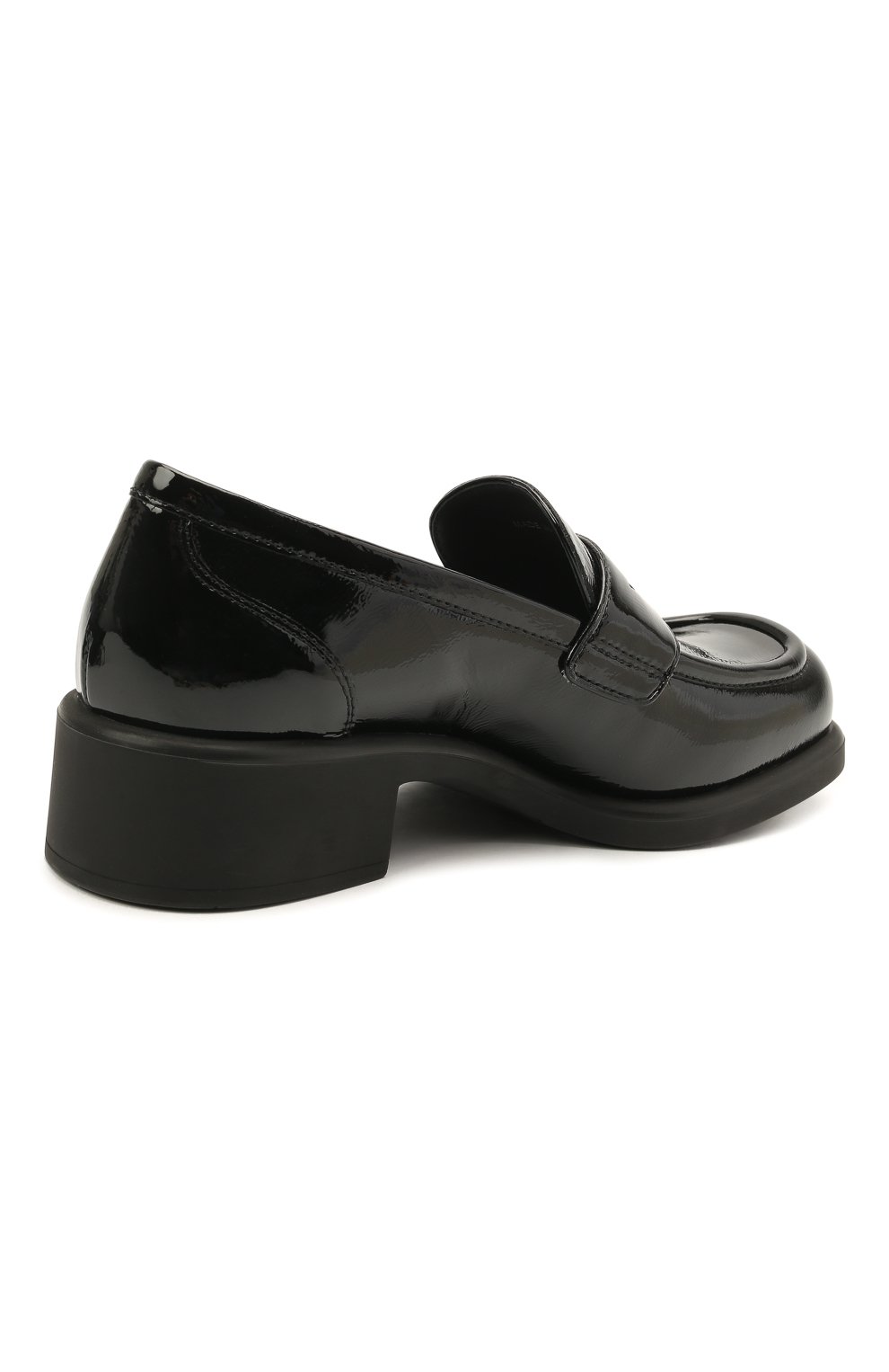 Кожаные пенни-лоферы MIU MIU черного цвета по цене 78000 руб., арт. 5D206D-6OR-F0002-040, фото 4 Кожаные пенни-лоферы MIU MIU, арт. 5D206D-6OR-F0002-040, фото 4