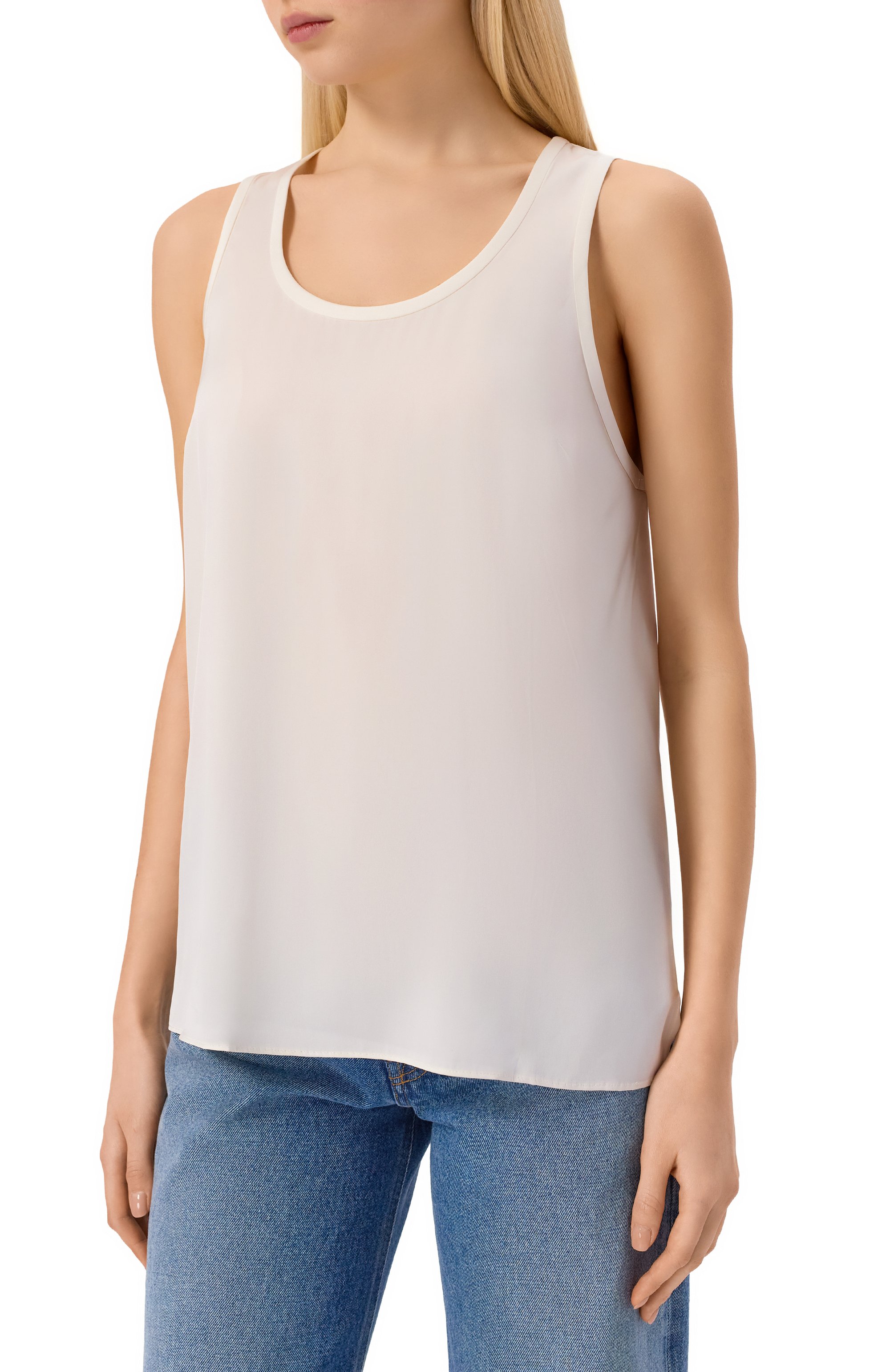 Шелковый топ BOSS, арт. 50557202, фото 3