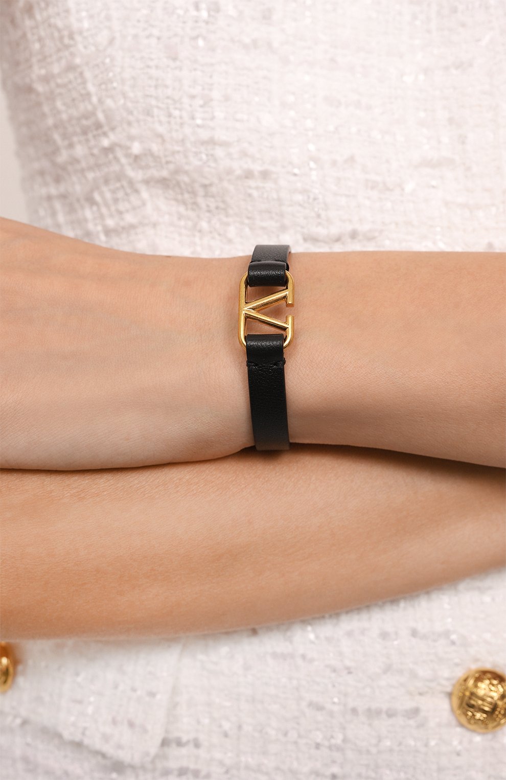 Кожаный браслет VALENTINO, арт. 3W2J0C44/ZXL, фото 2