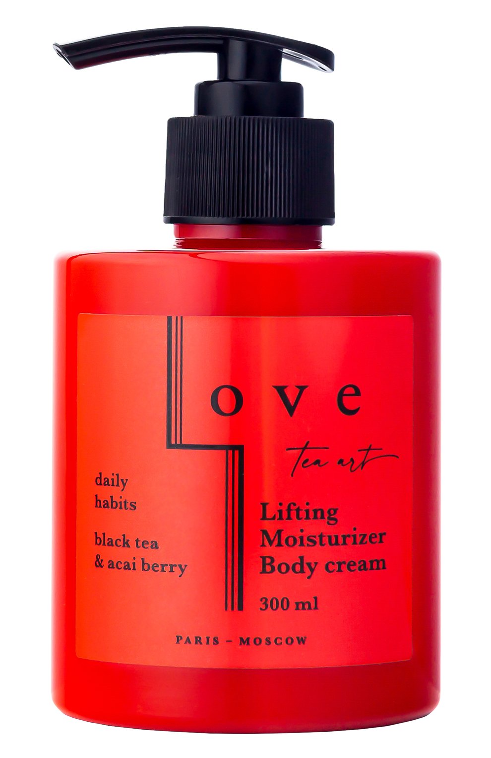 Крем лифтинг для тела черный чай и ягоды асаи (300ml) LOVE TEA ART бесцветного цвета по цене 3150 руб., арт. 4603805890140, фото 1 Крем лифтинг для тела черный чай и ягоды асаи (300ml) LOVE TEA ART, арт. 4603805890140, фото 1