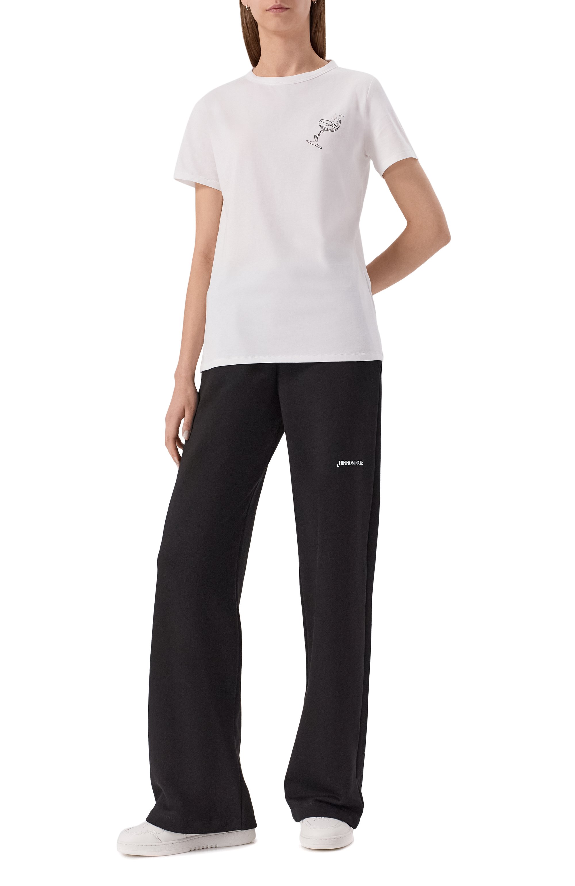 Хлопковые брюки HINNOMINATE, арт. HMABW01950, фото 2