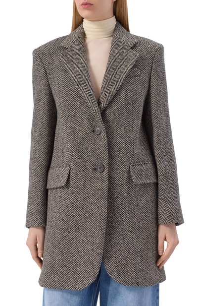 Шерстяное пальто WEEKEND MAX MARA, арт. MAI0RCA, фото 3