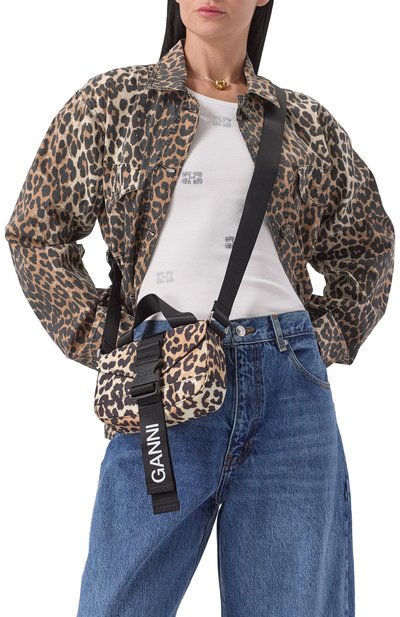 Сумка leopard tech mini GANNI, арт. A5640, фото 2