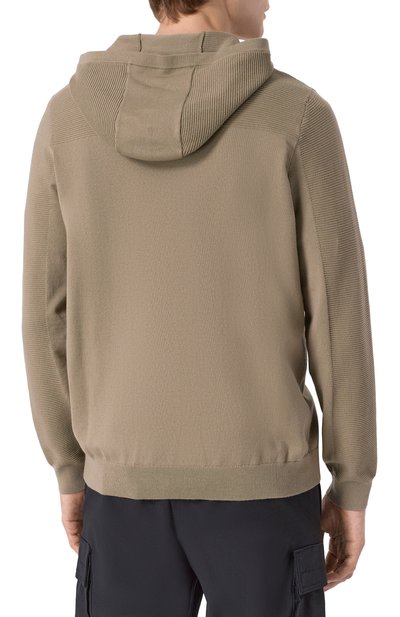 Худи BOSS GREEN бежевого цвета по цене 26950 руб., арт. 50528865, фото 4 Худи BOSS GREEN, арт. 50528865, фото 4