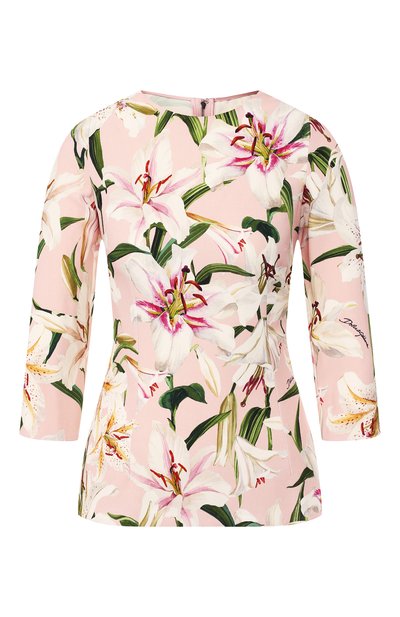 Женский топ из вискозы DOLCE & GABBANA, арт. F7T88T/FSRLJ