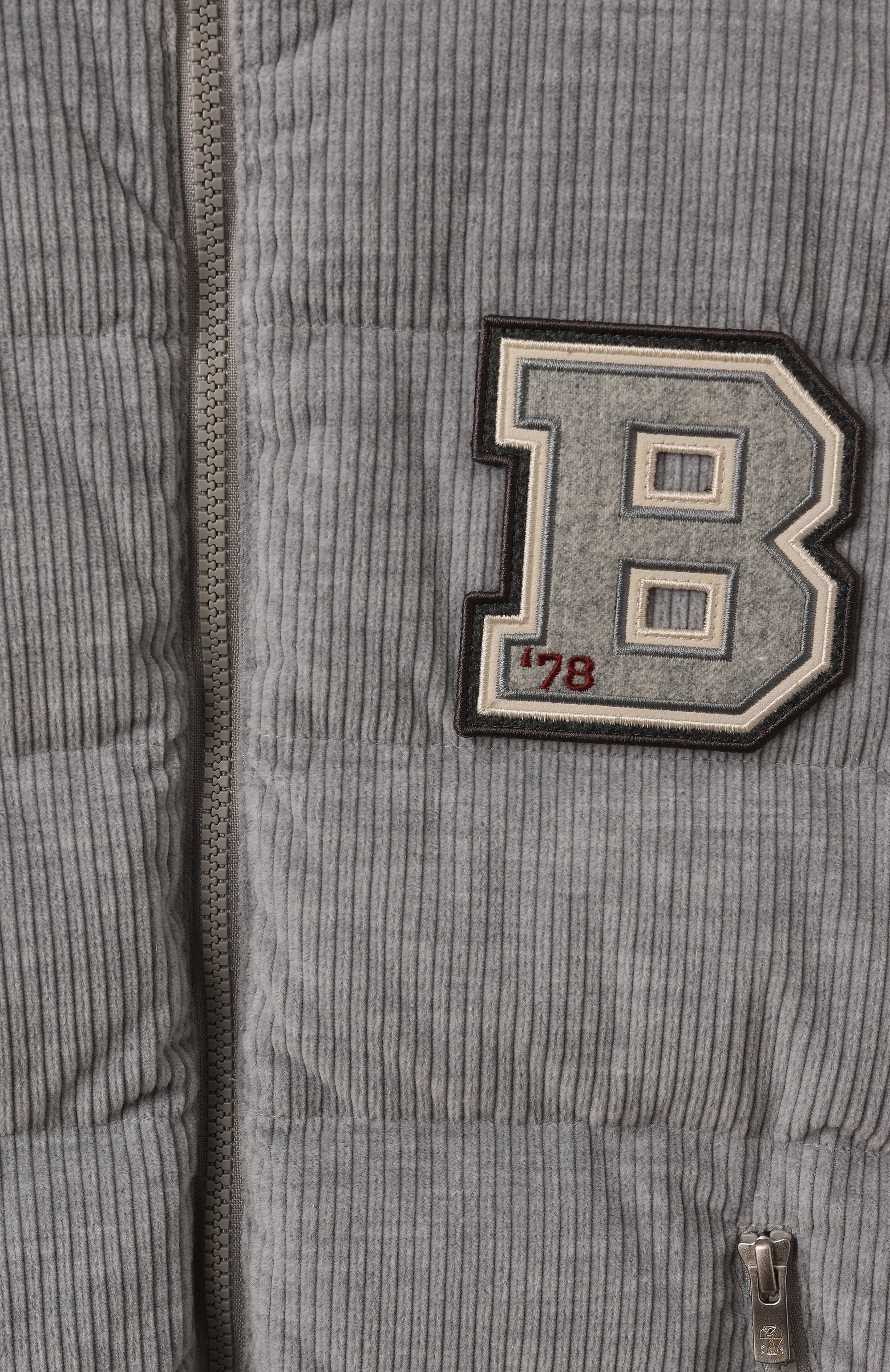 Вельветовый пуховик BRUNELLO CUCINELLI, арт. BY476J329B, фото 3