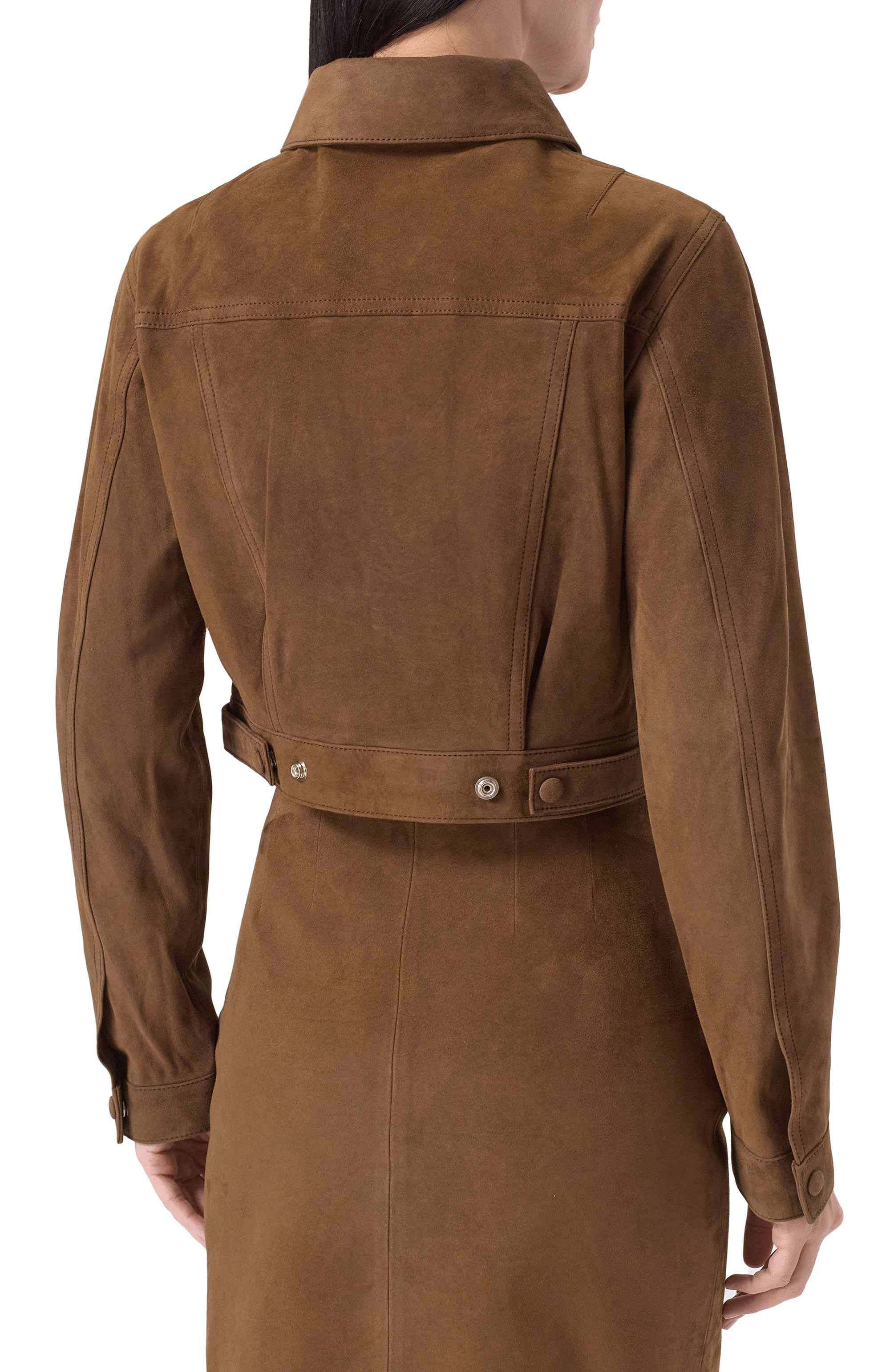 Замшевая куртка JACOB LEE, арт. WLJ076SS25DC, фото 4