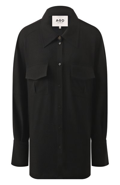 Женская рубашка из шерсти и кашемира AND THE BRAND, арт. SH003-2007-900-W25