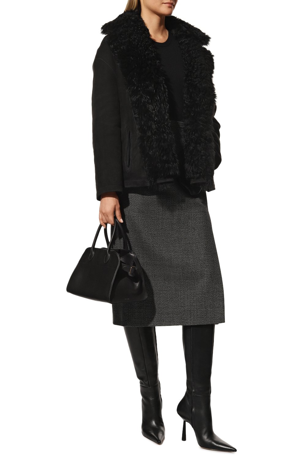 Двусторонняя шуба из овчины MOLLY MOSS, арт. 109, фото 2