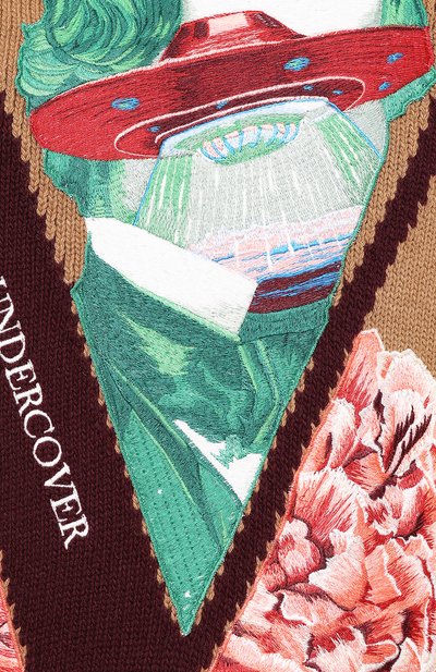 Шерстяной свитер valentino x undercover VALENTINO, арт. SV0KC06E5S2, фото 5