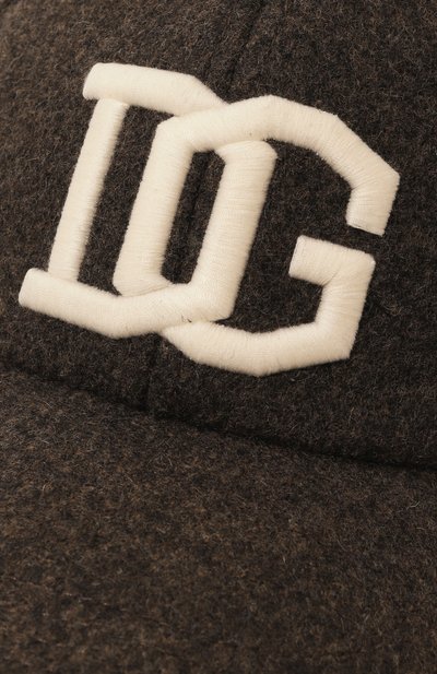 Шерстяная бейсболка DOLCE & GABBANA, арт. GH590Z/FU2SL, фото 4