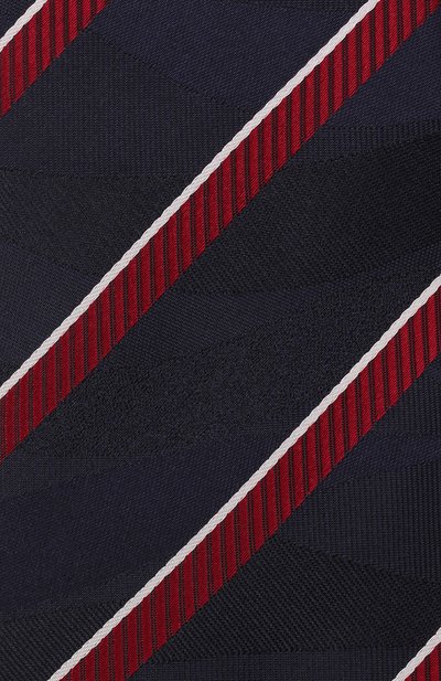 Шелковый галстук GIORGIO ARMANI темно-синего цвета по цене 21050 руб., арт. 360054/2R910, фото 4 Шелковый галстук GIORGIO ARMANI, арт. 360054/2R910, фото 4