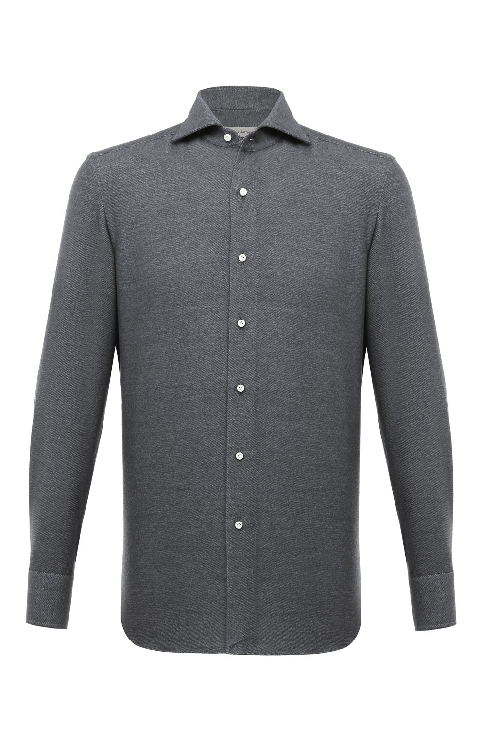 Хлопковая рубашка SARTORIO темно-серого цвета по цене 35000 руб., арт. SCC/SH413003, фото 1 Хлопковая рубашка SARTORIO, арт. SCC/SH413003, фото 1