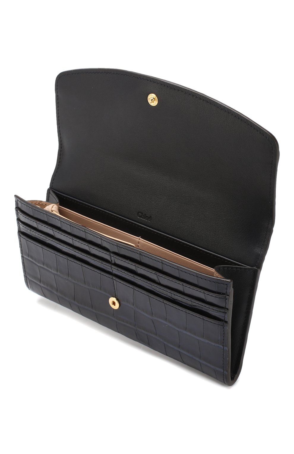 Кожаный кошелек chloé c CHLOÉ, арт. CHC19UP055A87, фото 3