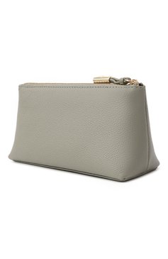 Женская кожаная косметичка furla goccia FURLA хаки цвета, арт. WE00710/BX3036 | Фото 2 (Материал сплава: Проставлено; Нос: Не проставлено; Материал: Натуральная кожа)