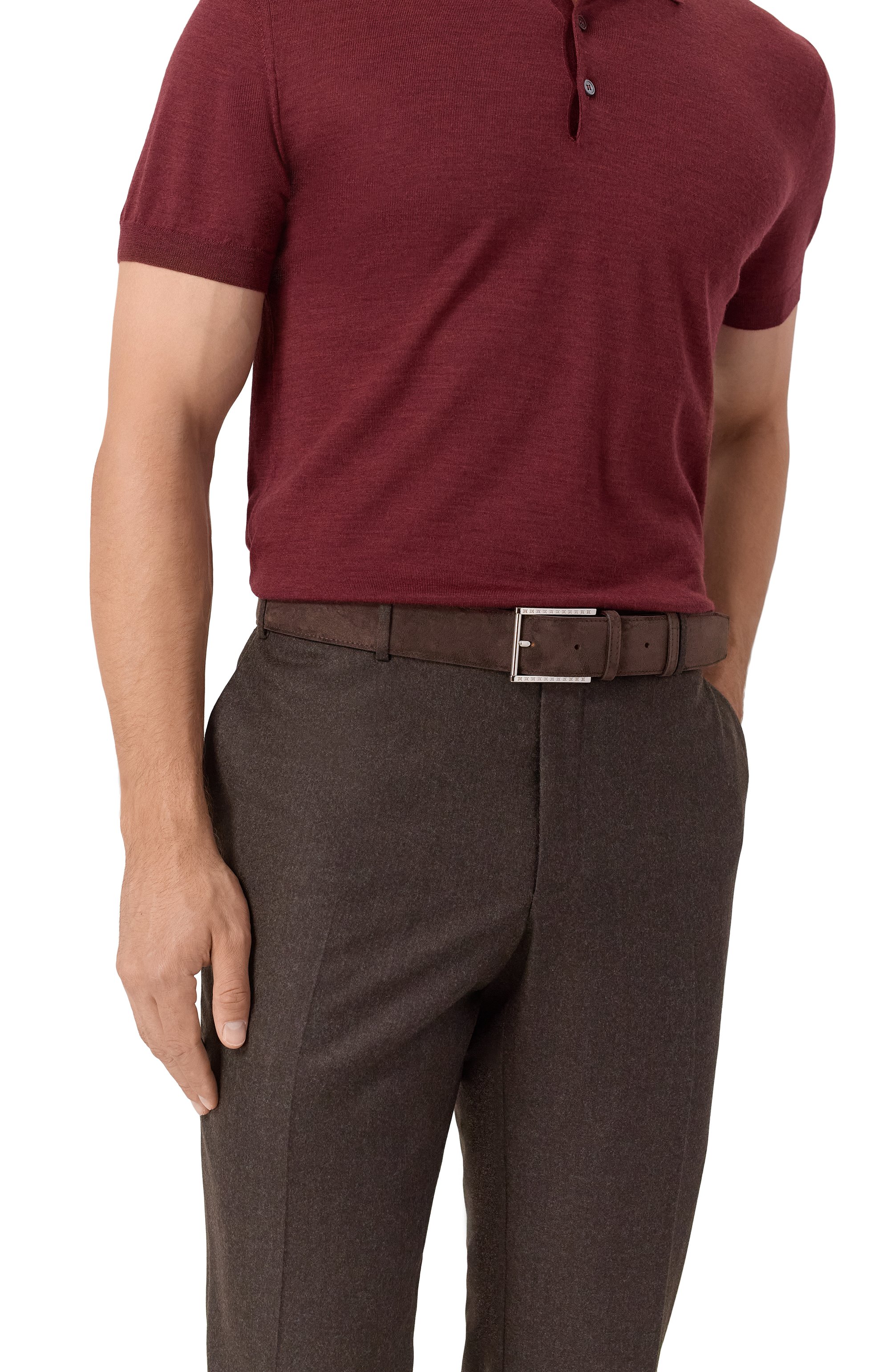 Замшевый ремень ARTIOLI, арт. P492/40, фото 2