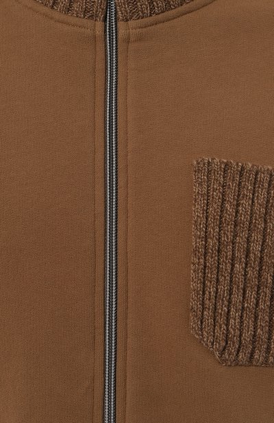 Комбинированный кардиган CAPOBIANCO, арт. 15M458.FI01., фото 5