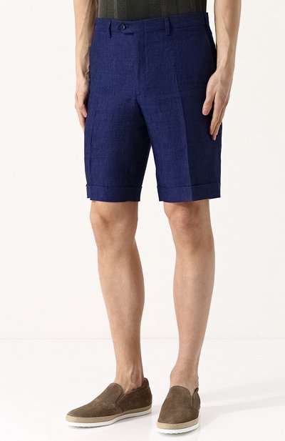 Льняные бермуды с карманами BRIONI, арт. RPL700/P6114/LERICI, фото 3