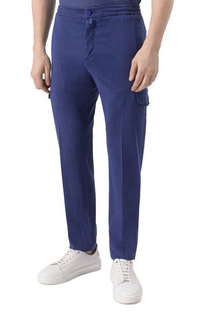 Брюки-карго из лиоцелла KITON, арт. UPLACTK0606F02, фото 3