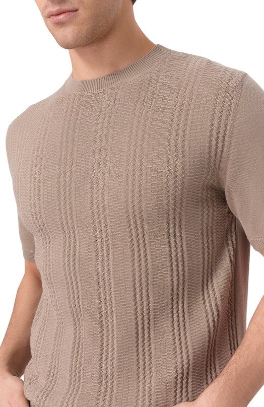 Джемпер Canali C1176/MK02463 Бежевый  C1176/MK02463 Фото 5