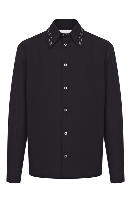Шерстяная рубашка Jil Sander J22DL0318-J40249 Чёрный J22DL0318-J40249