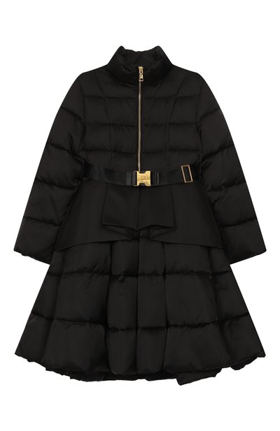 Утепленное пальто ELISABETTA FRANCHI LA MIA BAMBINA, арт. EFGB132C/NY298/10-12+