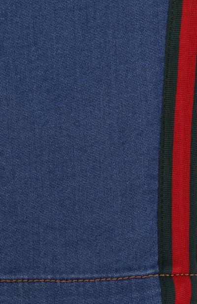 Джинсы с эластичным поясом и лампасами GUCCI, арт. 503368/X9P43, фото 3