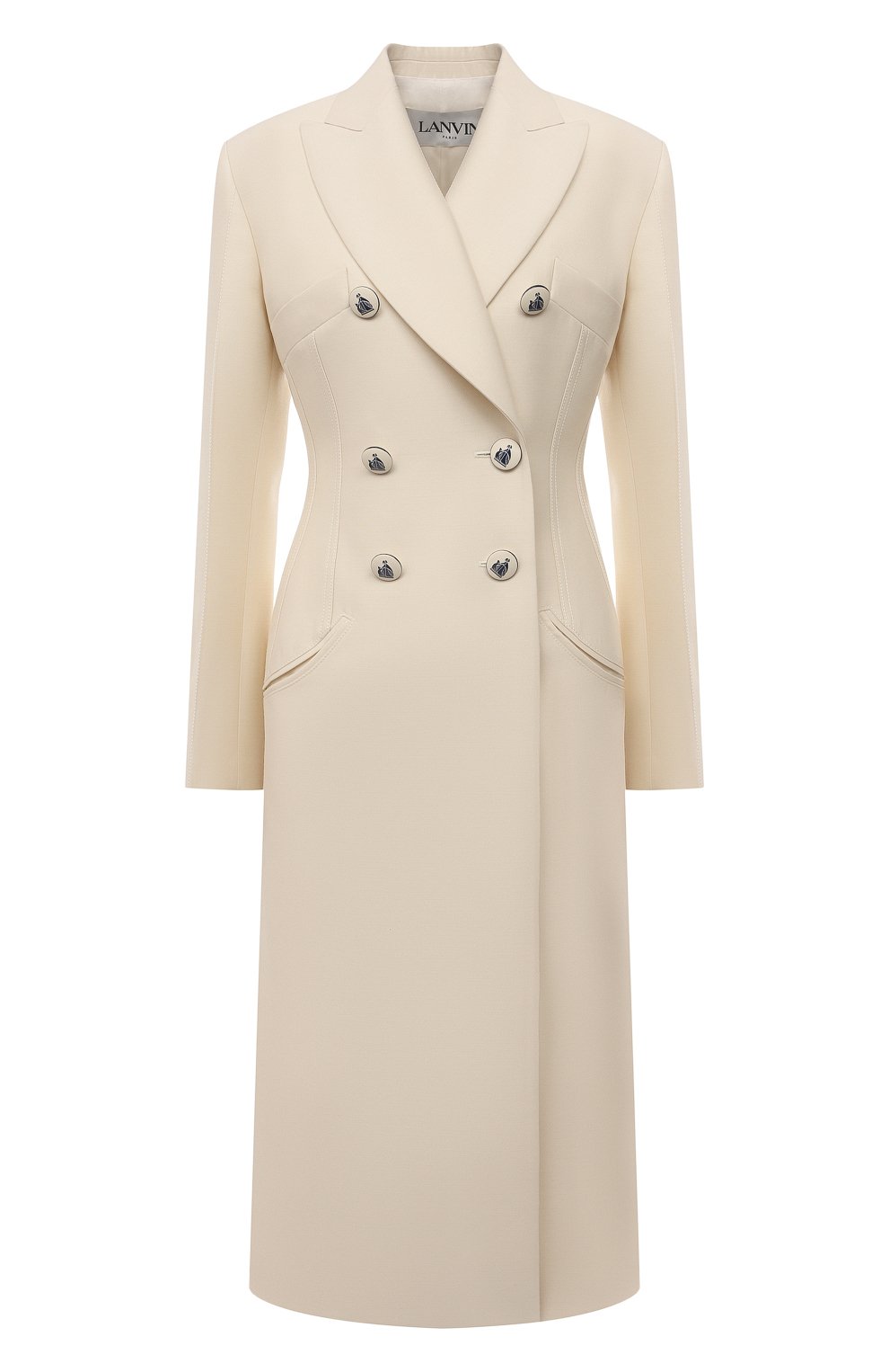 Пальто из шерсти и шелка LANVIN, арт. RW-C00001-4184-E21, фото 1