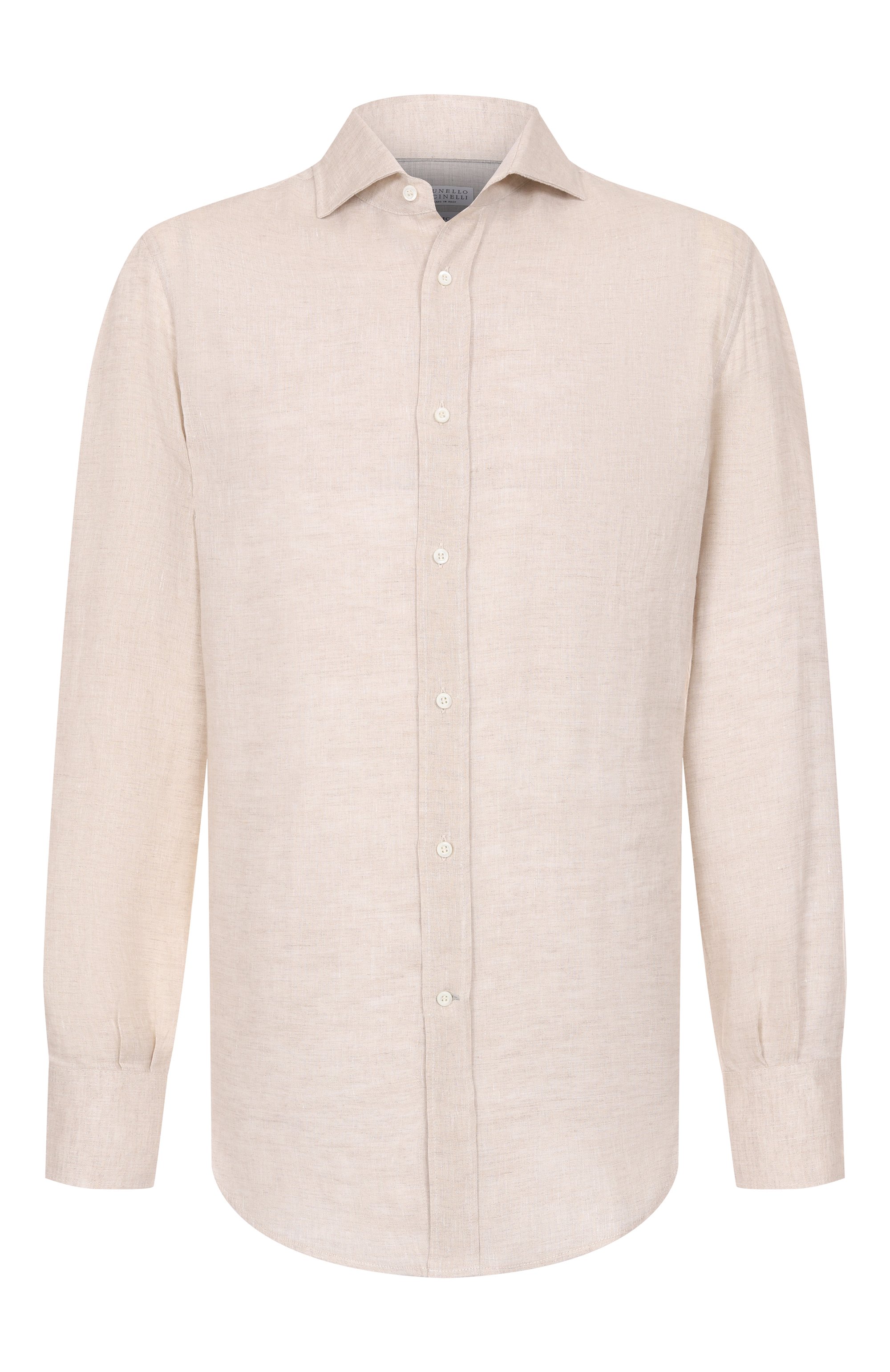 Льняная рубашка BRUNELLO CUCINELLI, арт. MM6950028, фото 1