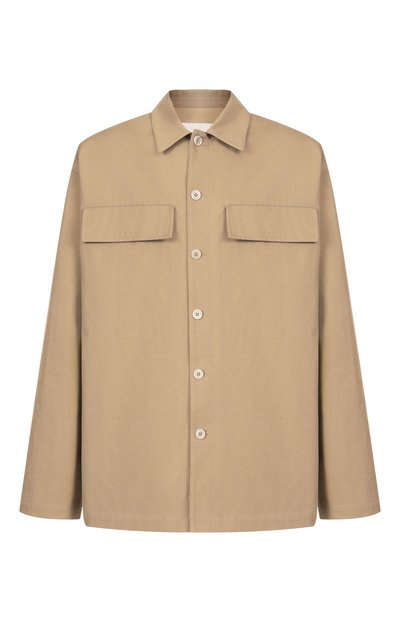 Мужская хлопковая куртка-рубашка JIL SANDER, арт. J47DL0169-J45267