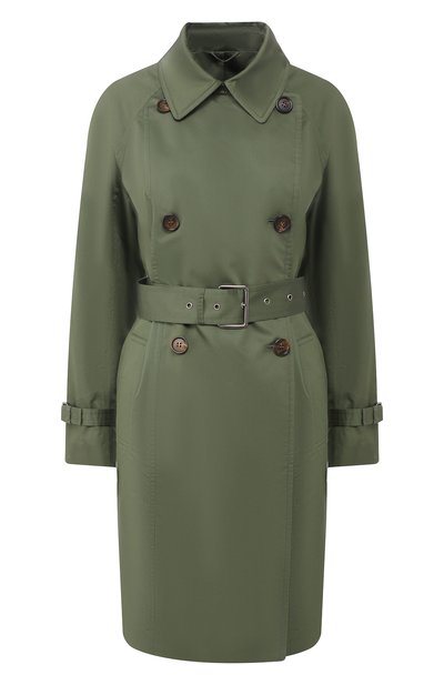 Женский тренч из смеси хлопка и шелка BRUNELLO CUCINELLI, арт. MF5759330