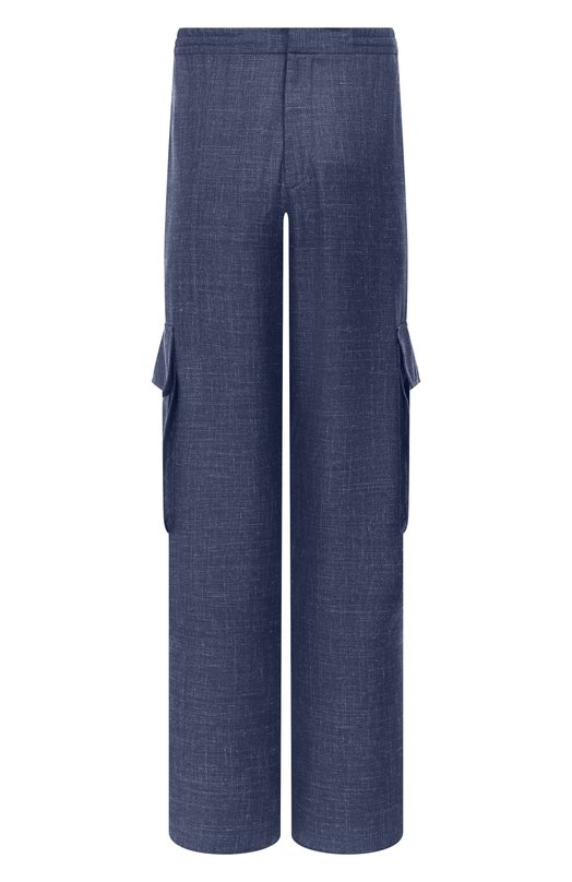 Брюки-карго из кашемира и шелка MVST B021/3087 Синий B021/3087