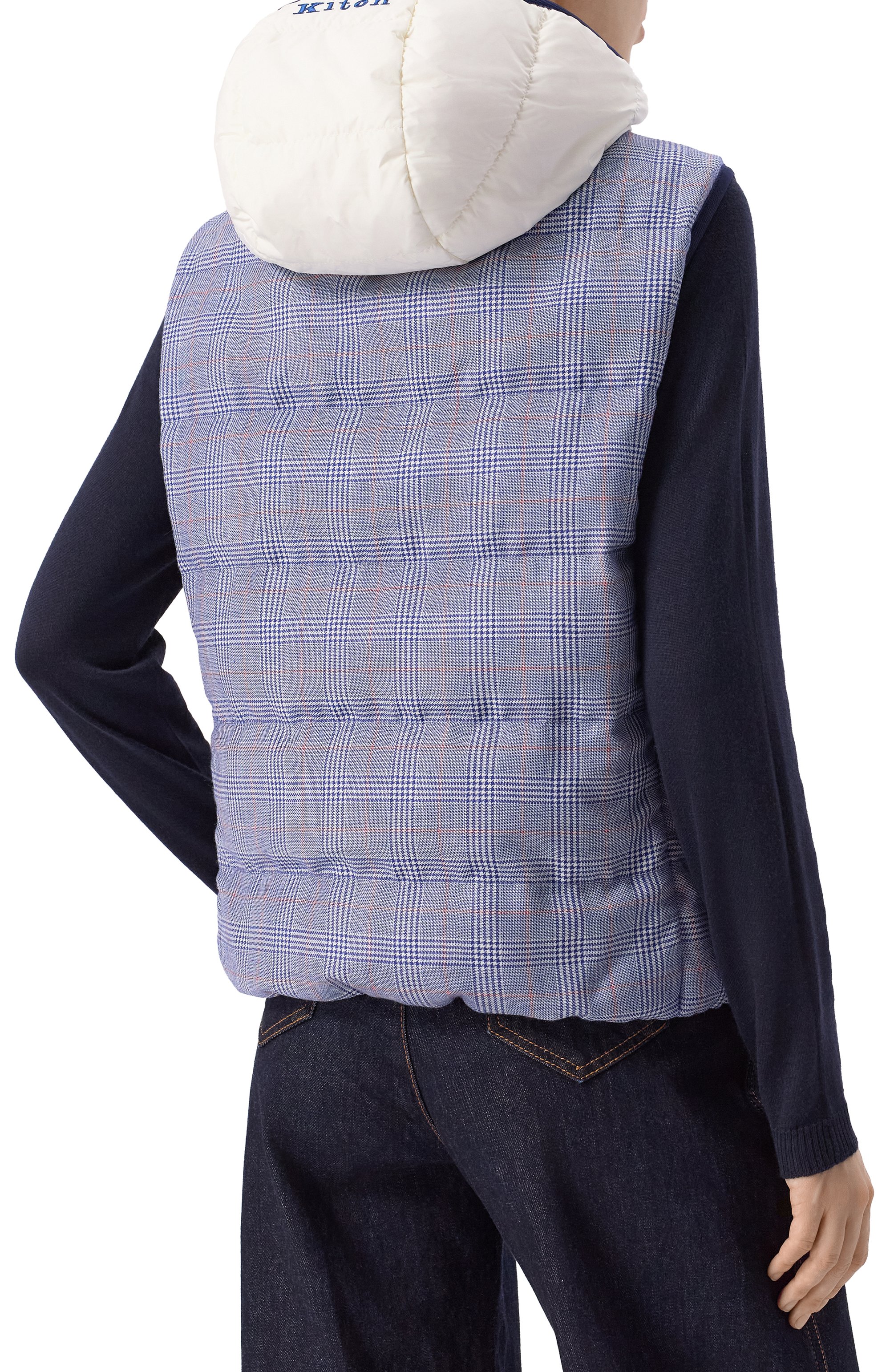 Двусторонний жилет KITON, арт. D53628K0950E01, фото 8