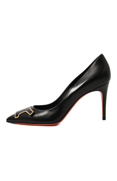 Кожаные туфли SANTONI, арт. WDID70829HA2TSV4, фото 4