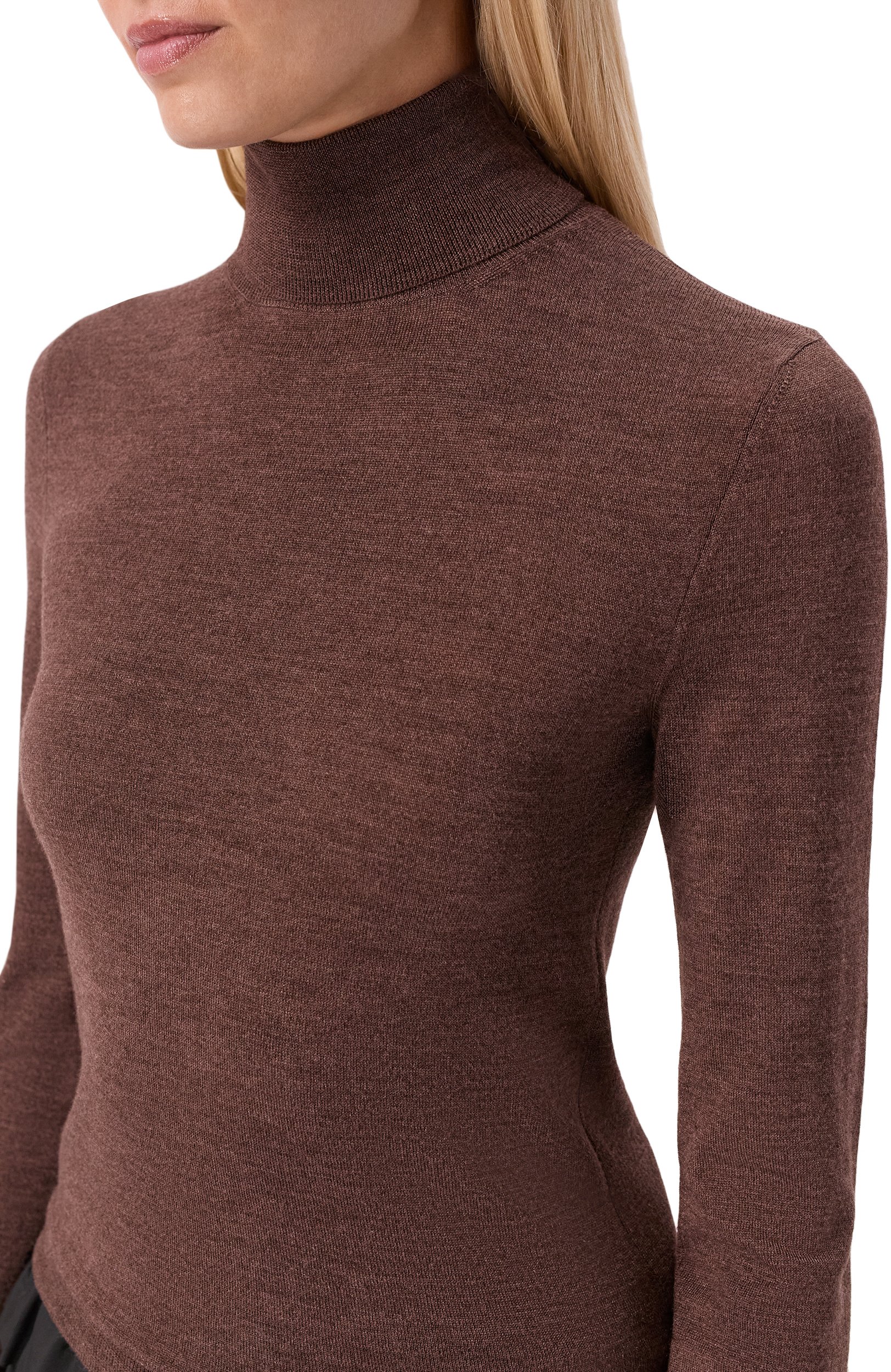 Водолазка из шерсти и шелка MAISON MARGIELA, арт. S51HL0065/M13305, фото 5