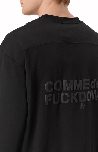 Хлопковый лонгслив COMME DES FUCKDOWN, арт. CFABM01732, фото 5