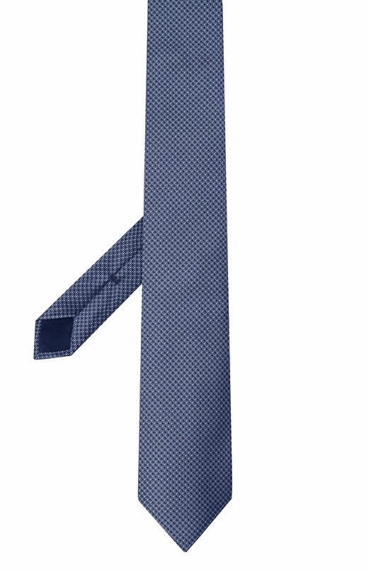 Шелковый галстук Corneliani 26U302-2620303 Синий  26U302-2620303 Фото 3