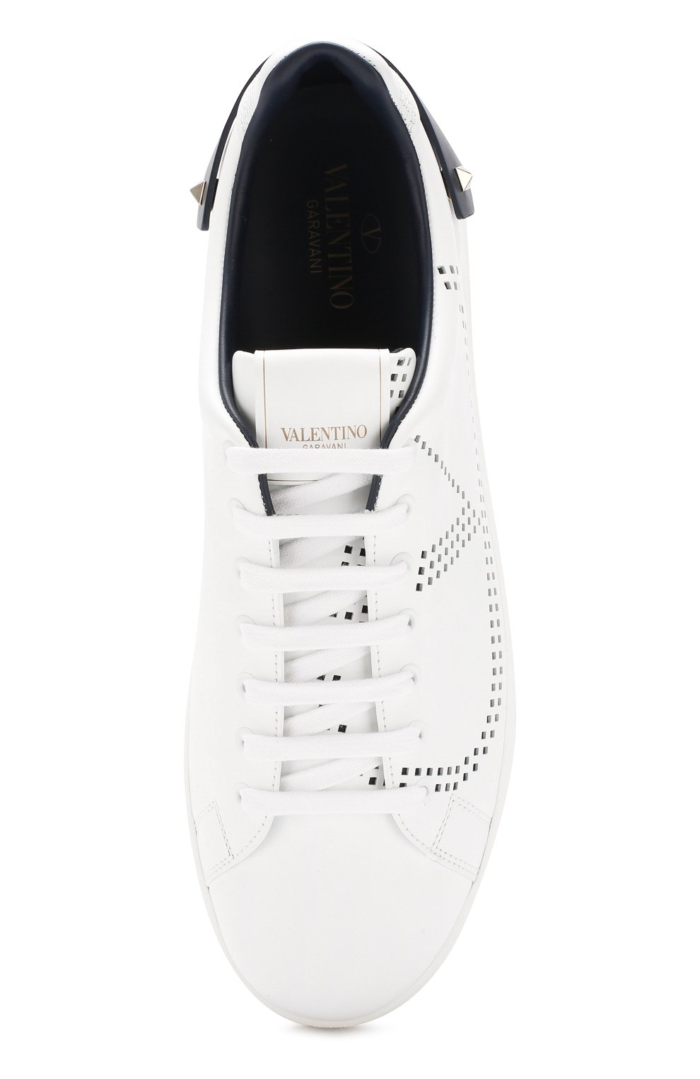 Кожаные кеды backnet VALENTINO, арт. SY2S0C04/DYH, фото 5
