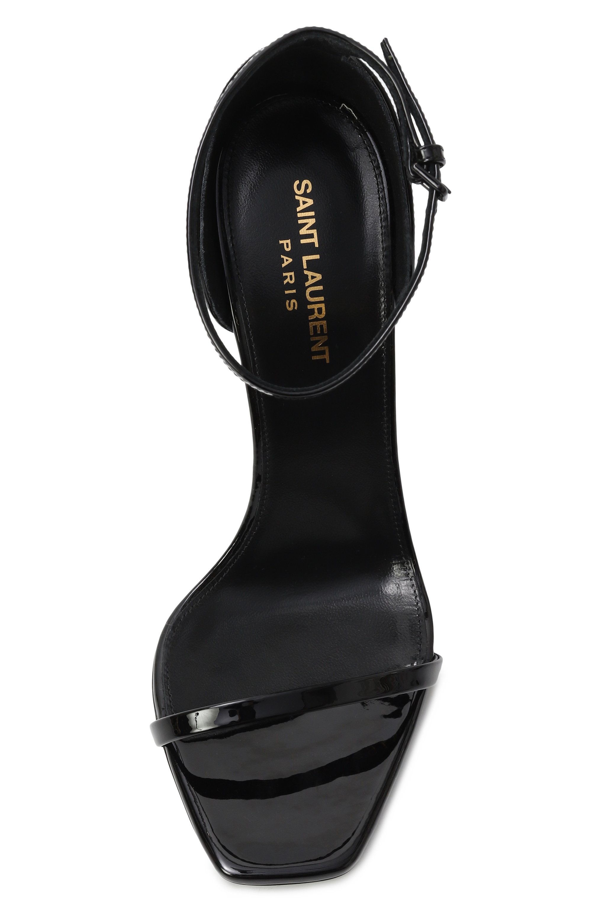 Кожаные босоножки opyum 110 SAINT LAURENT, арт. 557662/1TV1A, фото 6