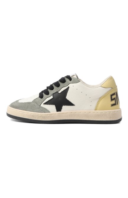 Кожаные кеды ball star GOLDEN GOOSE DELUXE BRAND, арт. GYF00439.F007449