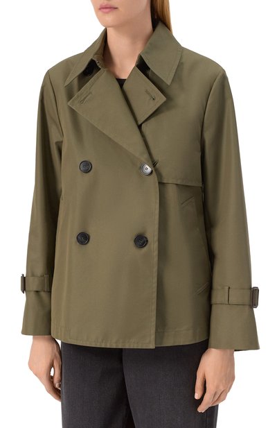 Хлопковый тренч WEEKEND MAX MARA, арт. BIGLIA, фото 3