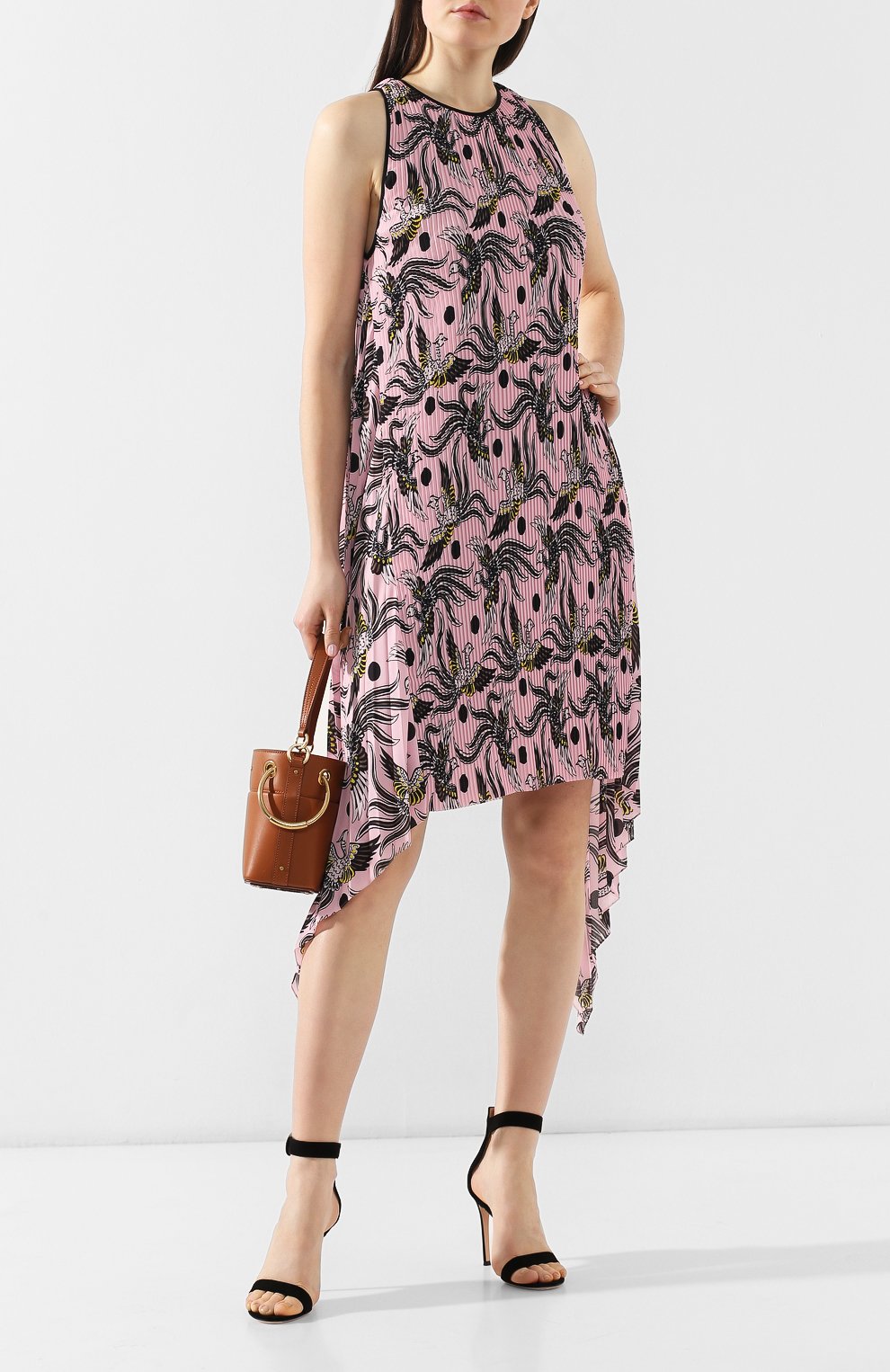 Плиссированное платье KENZO, арт. 2R012055K, фото 2