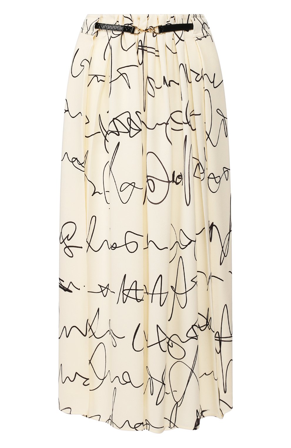 Юбка VICTORIA BECKHAM кремового цвета по цене 126000 руб., арт. 1220WSK001067B, фото 1 Юбка VICTORIA BECKHAM, арт. 1220WSK001067B, фото 1