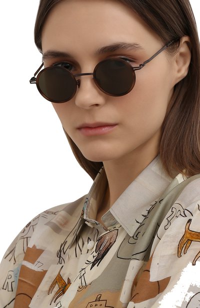 Солнцезащитные очки MYKITA, арт. EETU/M0CCA/ZANZIBAR/RAWGREEN S0LID 856, фото 2