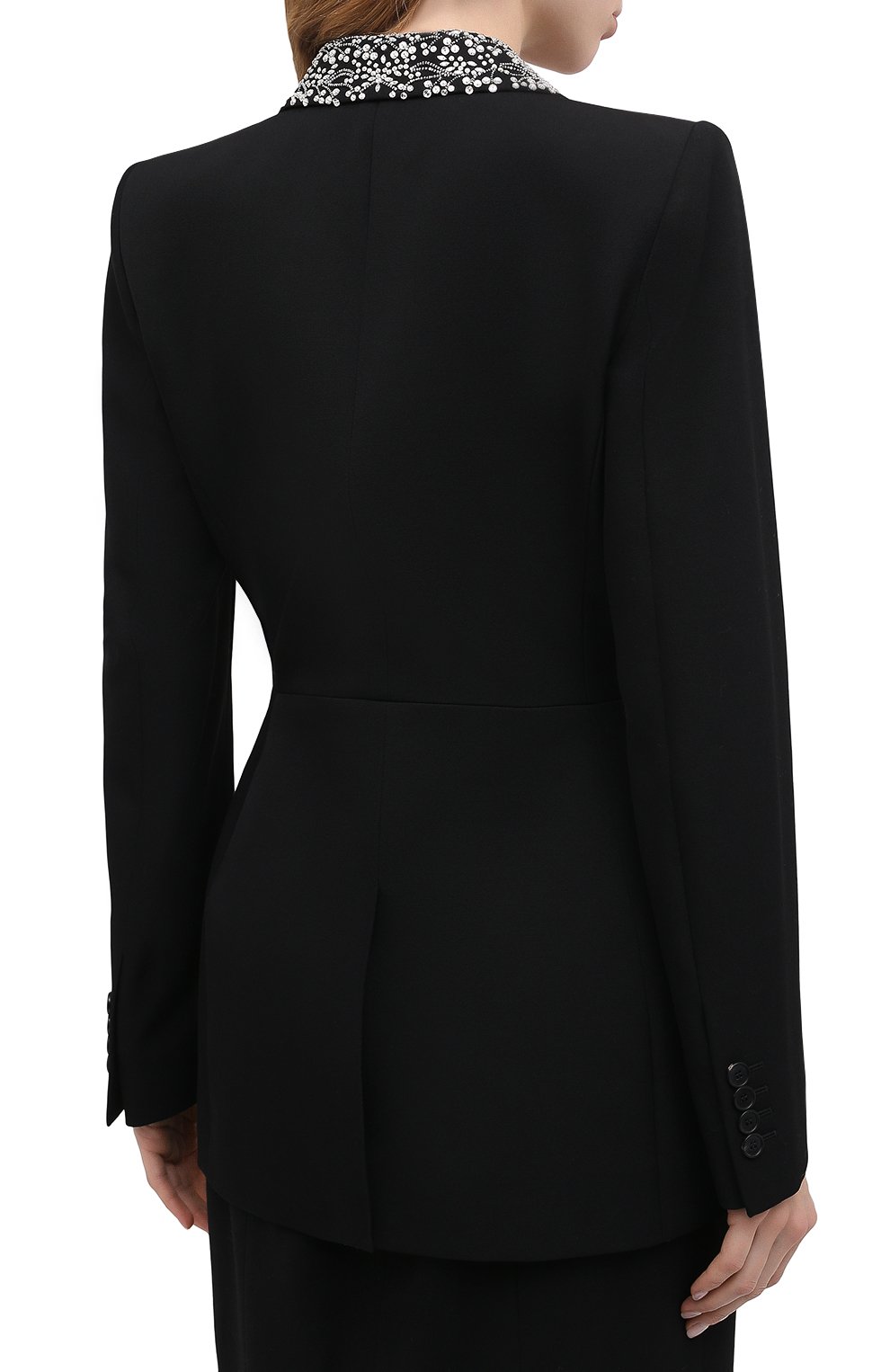 Шерстяной жакет GIVENCHY черного цвета по цене 315000 руб., арт. BW30B9G0L3, фото 5 Шерстяной жакет GIVENCHY, арт. BW30B9G0L3, фото 5