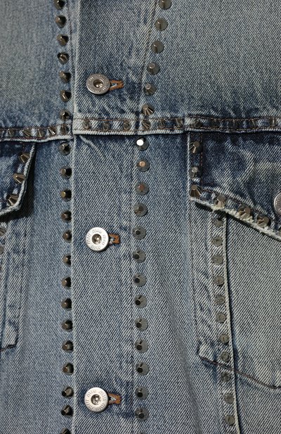 Джинсовая куртка MIU MIU, арт. GWB132-1ZV6-F0013, фото 5