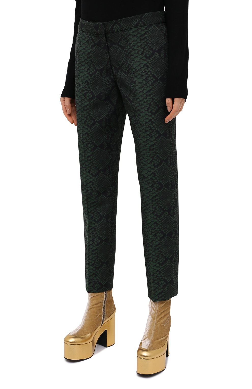 Шерстяные брюки DRIES VAN NOTEN, арт. 202-10967-1080, фото 4
