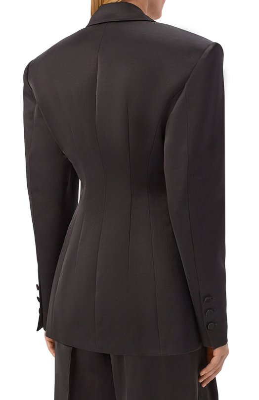 Жакет из вискозы и льна The Andamane T193019B/TNV134 Чёрный  T193019B/TNV134 Фото 4