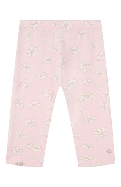 Хлопковые брюки MONNALISA, арт. 31G412NP